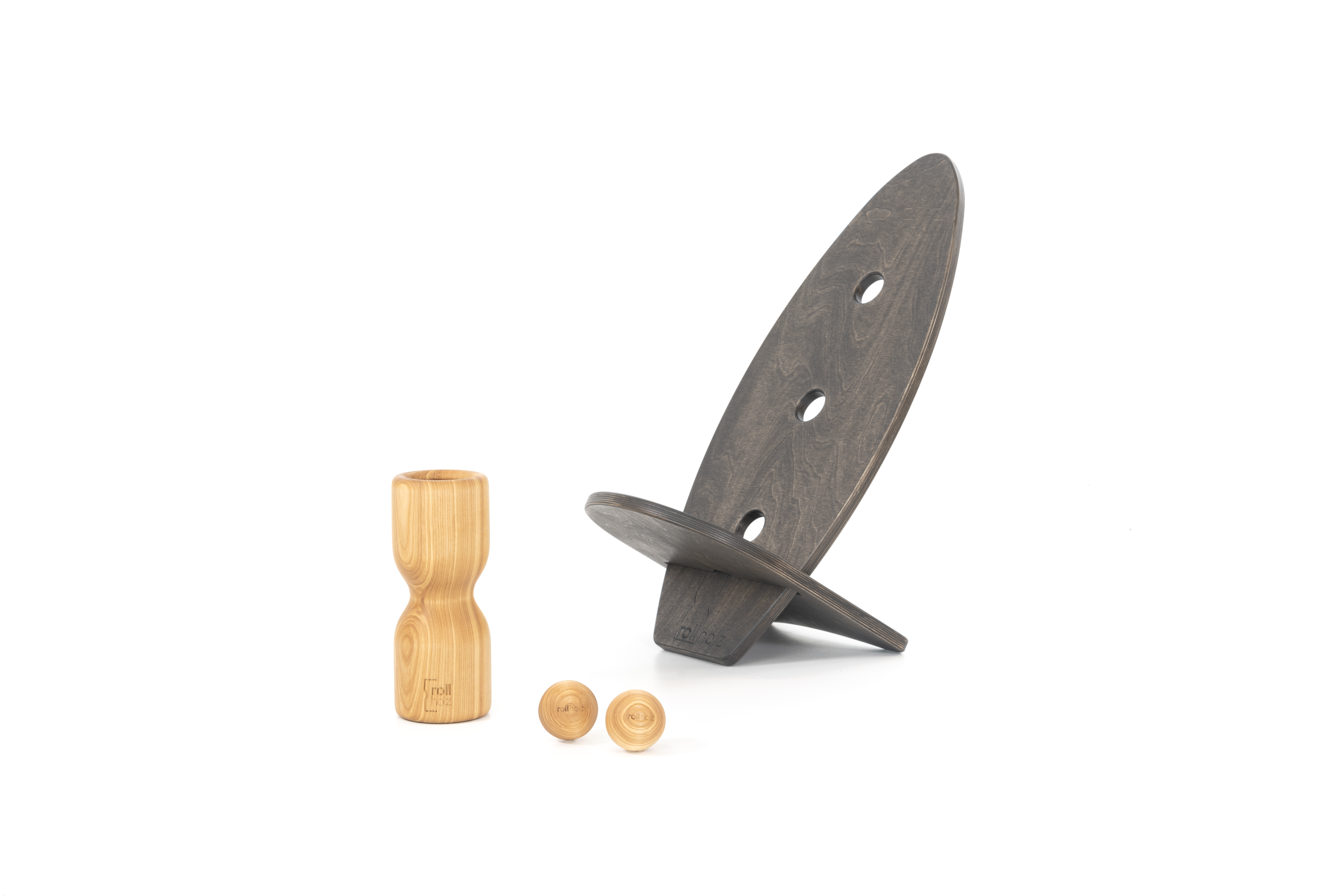 Rollbrett set esche schwarz kl